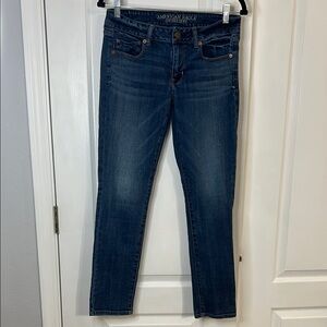 American Eagle Outfitters Blue Skinny Jeans